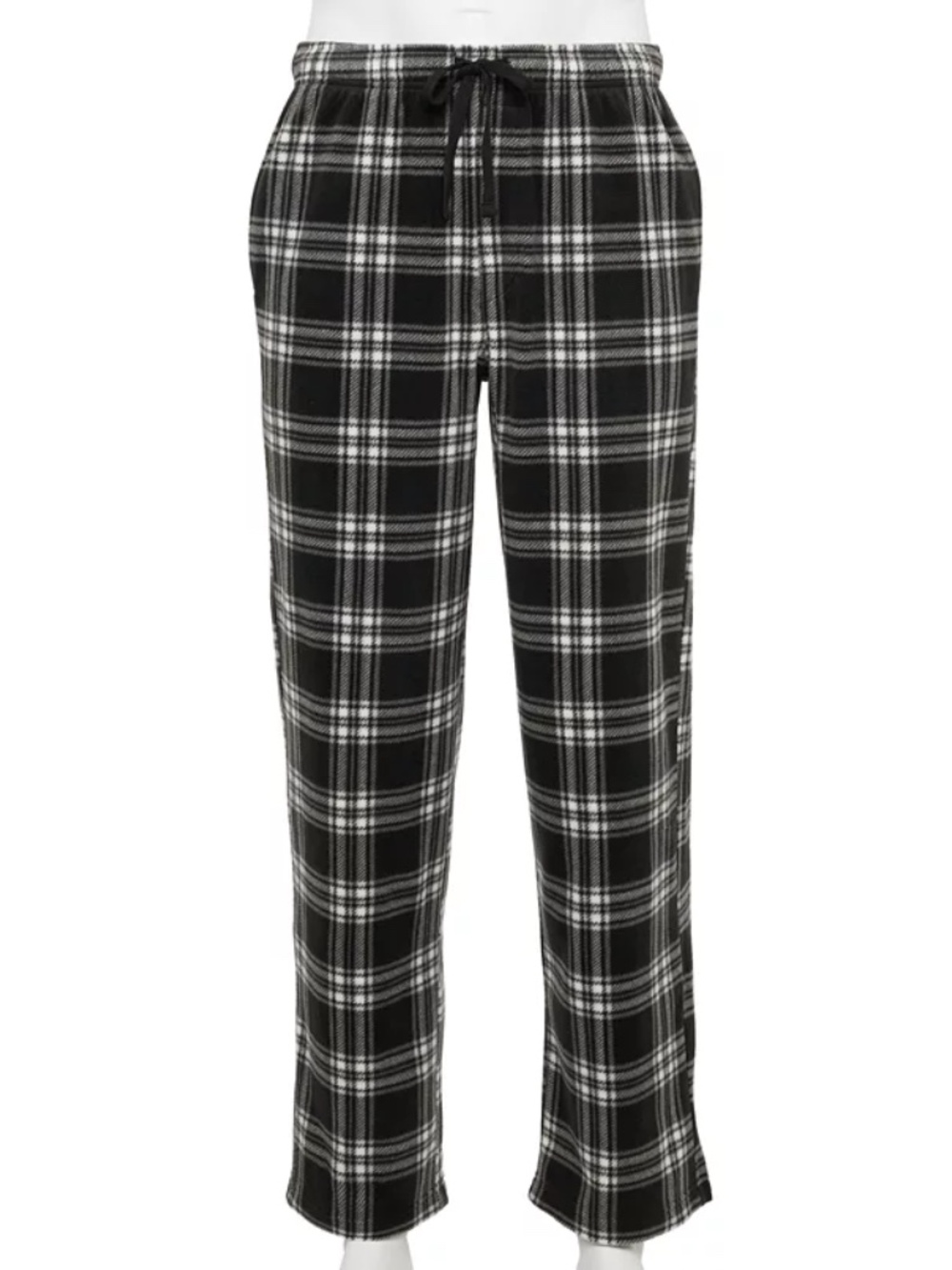 Men's Sonoma Goods For Life® Plaid Microfleece Pajama Pants